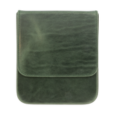 Galen Leather Co. Magnum Opus 6 Slot Hard Pen Case - Forest Green