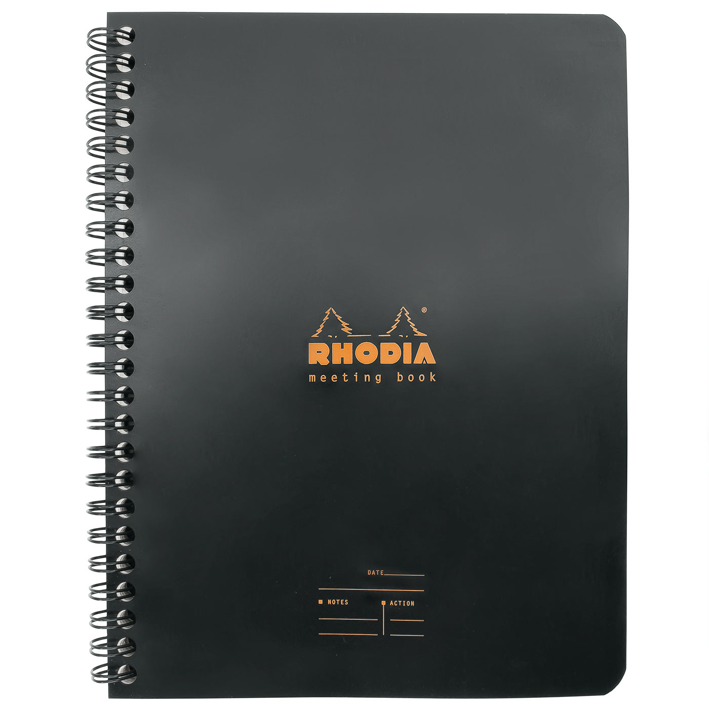 Rhodia A5 Meeting Book- Black