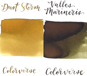 Colorverse 67 & 68 Dust Storm & Valles Marineris