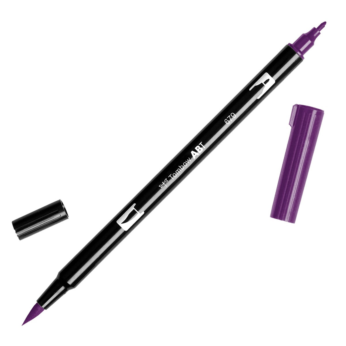 Tombow Dual Brush Pen 679 Dark Plum