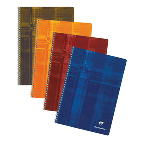 Clairefontaine Classics A4 Side Wirebound Notebook- French Ruled