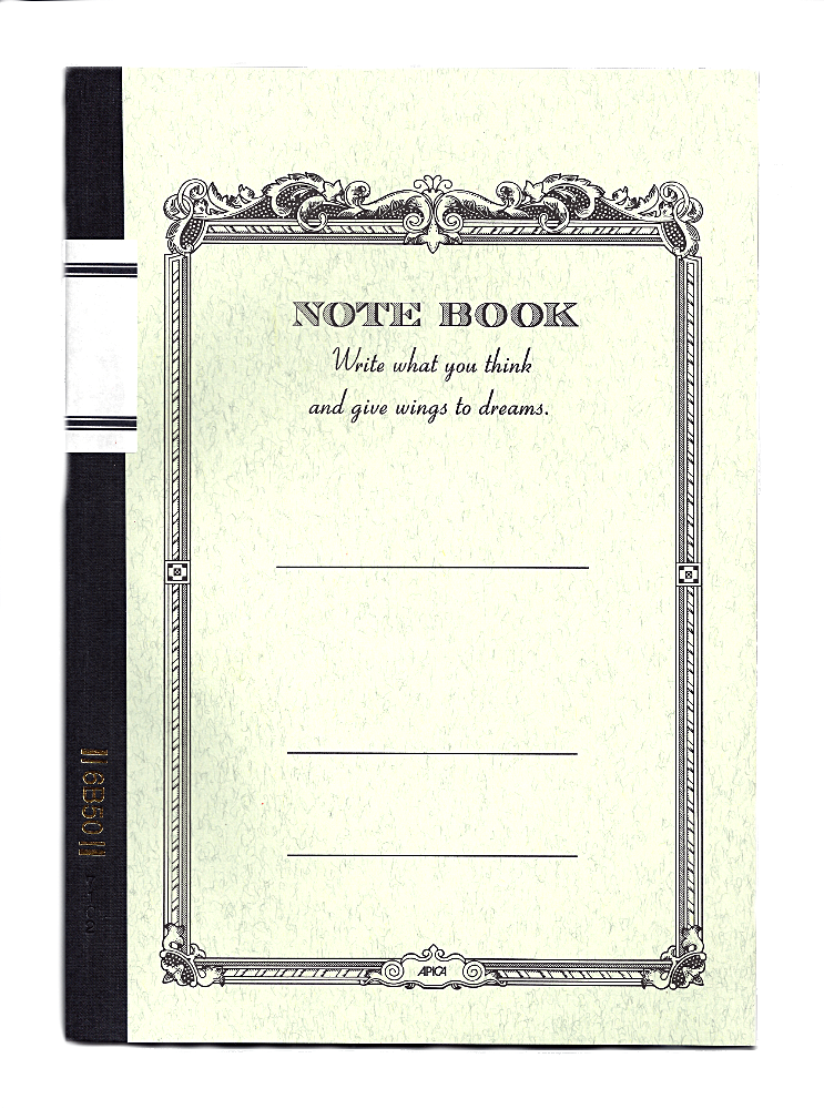 APICA Basic B5 Notebook - 6mm Ruled