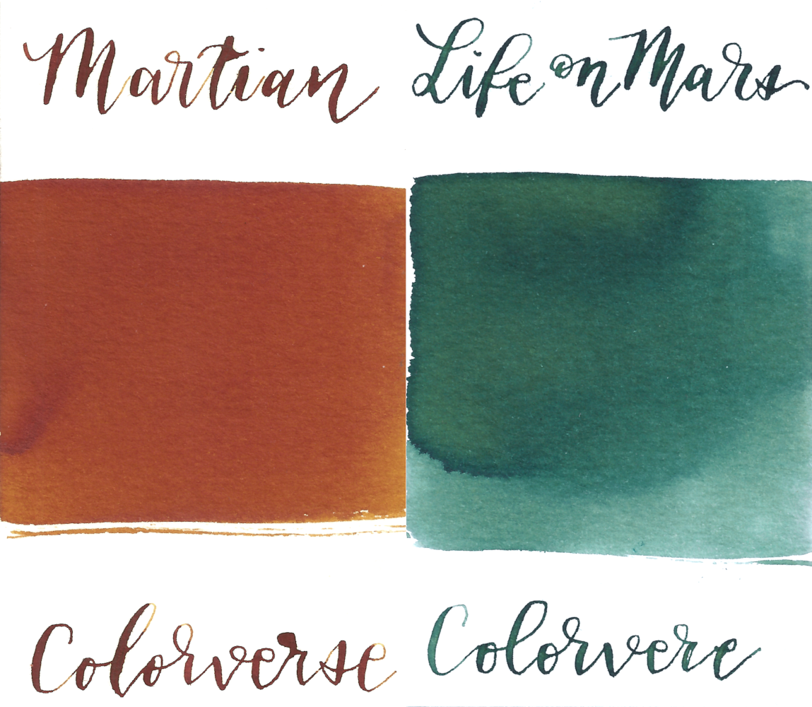 Colorverse 71 & 72 Martian & Life on Mars