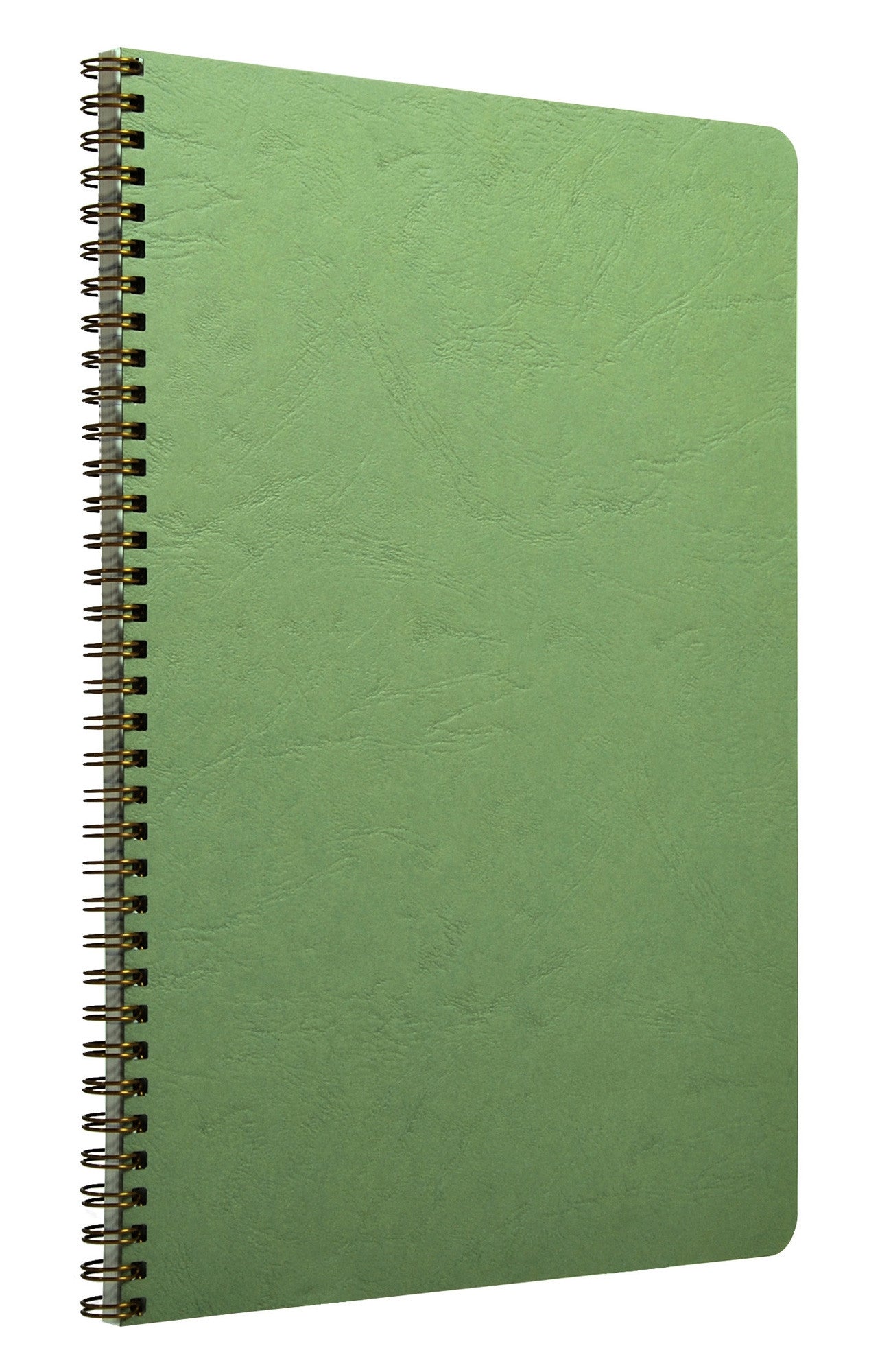Clairefontaine Basics A4 Side Wirebound Notebook- Green, Lined