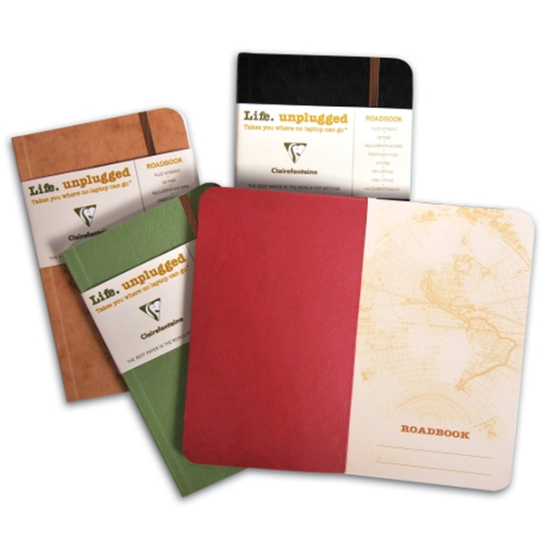 Clairefontaine Basics Life Unpluged A5 Roadbook- Red