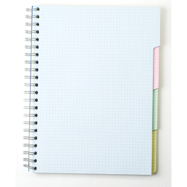 Clairefontaine Classic Wirebound Ruled Notebook A4