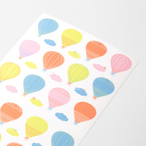 Midori Planner Stickers- Hot Air Balloons