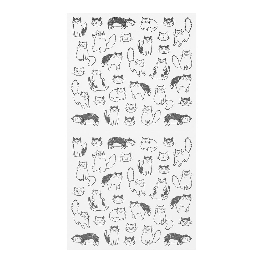 Midori Calendar Stickers - Medium - Cats