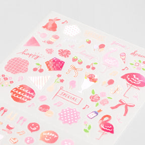 Midori Planner Stickers- Pink