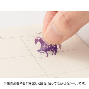 Midori Planner Stickers- Purple