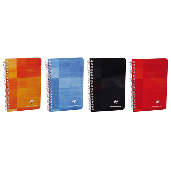 Clairefontaine Classics A5 Side Wirebound Notebook- Graph