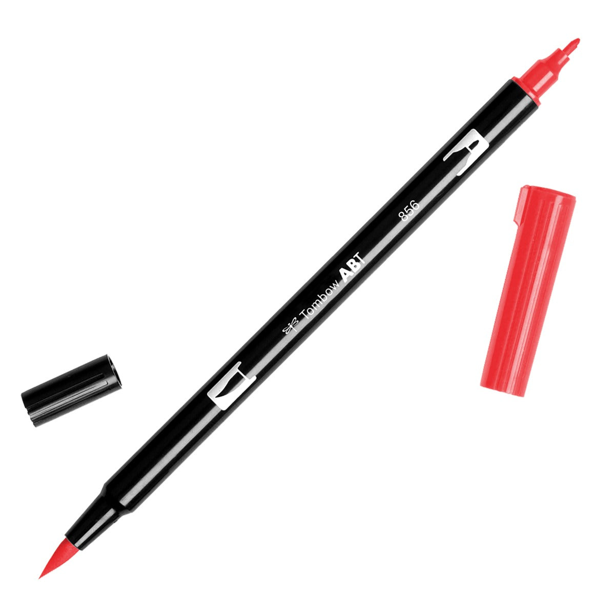 Tombow Dual Brush Pen 856 Chinese Red