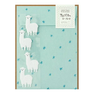 Midori Stationery Set - Alpaca