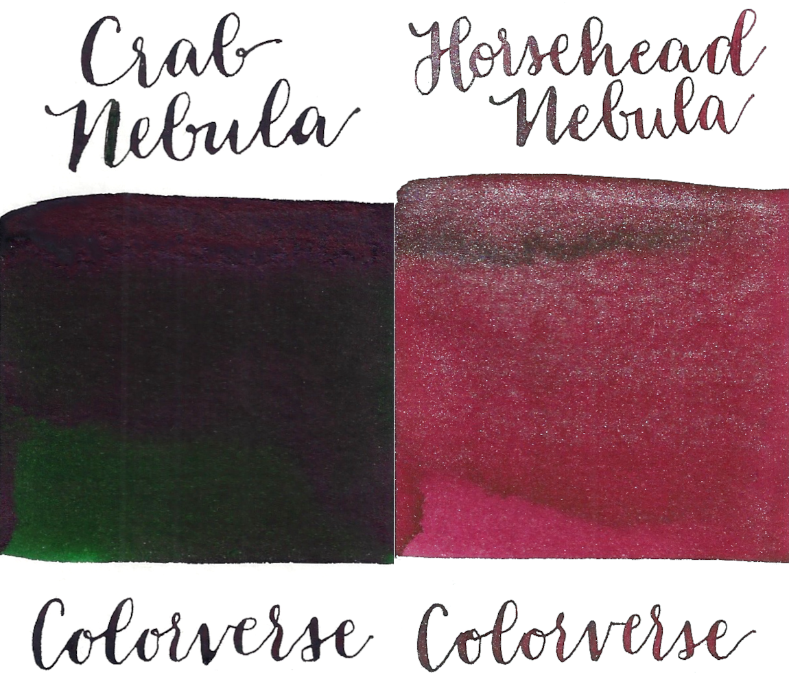 Colorverse 90 & 91 Crab Nebula & Horsehead Nebula