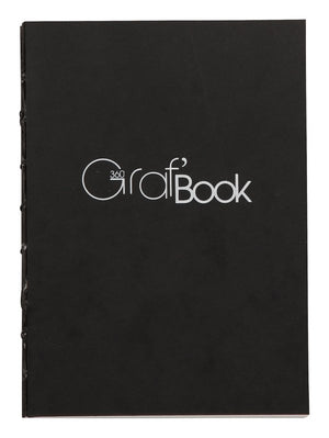 Clairefontaine Graf Book 360 Sketchbook - 4" x 5 ¾" (A6) Portrait Orientation