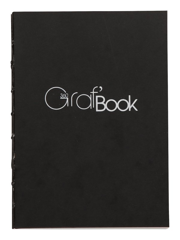 Clairefontaine Graf Book 360 Sketchbook - 5 5/6" x 8 1/4" (A5) Portrait Orientation