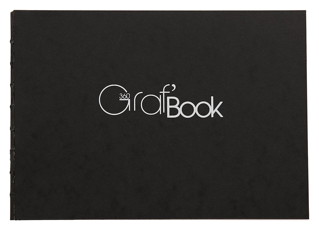 Clairefontaine Graf Book 360 Sketchbook - 6" x 8¼" Landscape Orientation