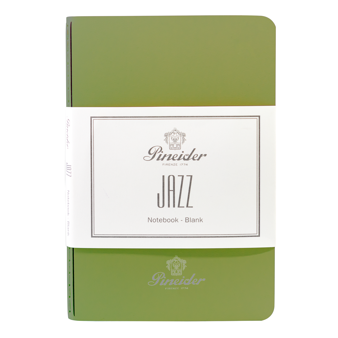 Pineider Jazz Notebook 9x14cm - Green