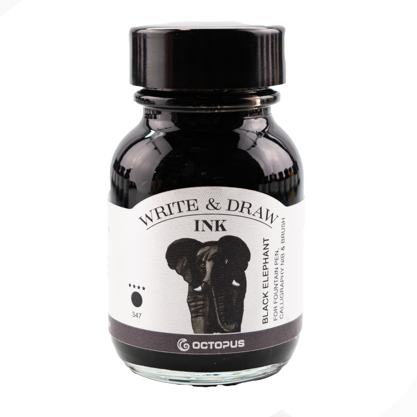 Octopus Write and Draw Ink 347 Black Elephant