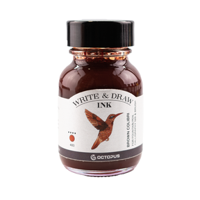 Octopus Write and Draw Ink 480 Brown Colibri