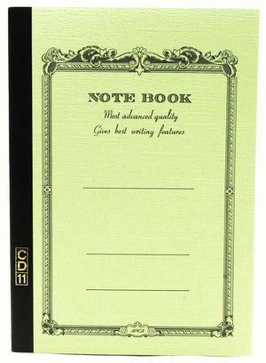 APICA CD A5 Notebook - Green 7mm Ruled