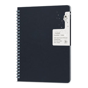 Colorverse Nebula Casual Note Notebook- Dark Navy