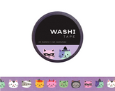 Girl of ALL WORK - Washi tape - 15mm - Cat Costumes