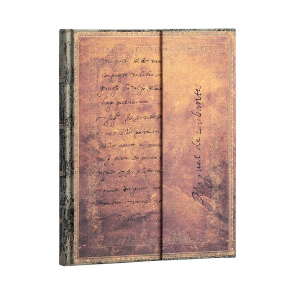 Paperblanks Embellished Manuscripts - Cervantes, Letter to the King Ultra Wrap