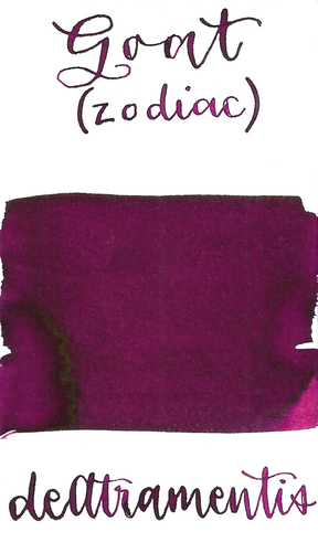 De Atramentis Chinese Zodiac Goat, Fuchsia