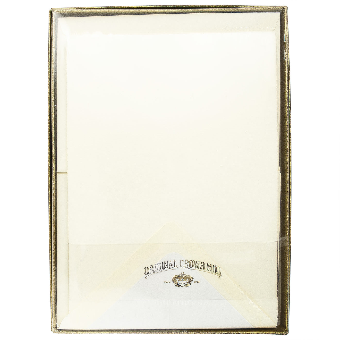 Original Crown Mill Classic Deckled Correspondence Box