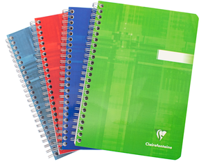 Clairefontaine Classics Side Wirebound Notebook - A5 Lined (90 Sheets)
