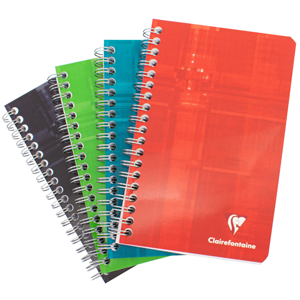 Clairefontaine Classics B6 Side Wirebound Notebook- Lined