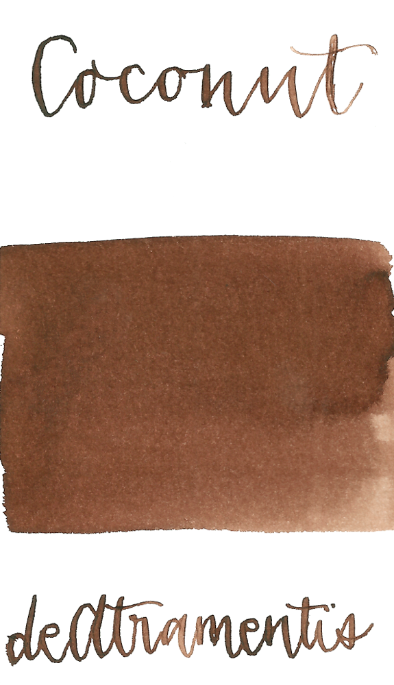 De Atramentis Fragrance Coconut, Nut Brown