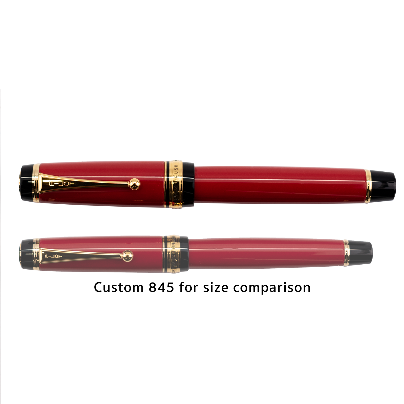 Pilot Custom Urushi Vermilion Red Fountain Pen
