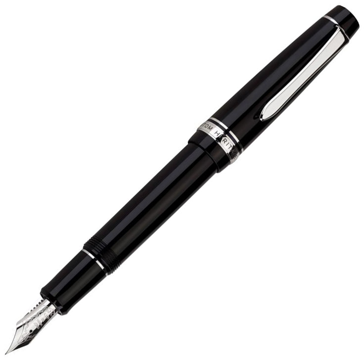 Pilot Custom 912 - Black with Rhodium Trim