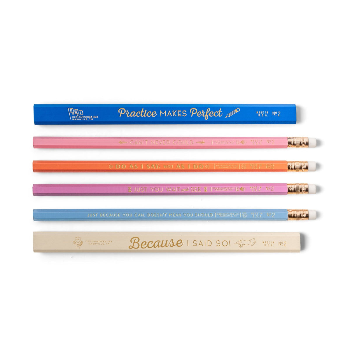 DesignWorks Pencil Set- "Mother Knows Best"