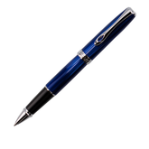 Diplomat Excellence A2 Skyline Blue with Silver Trim Rollerball