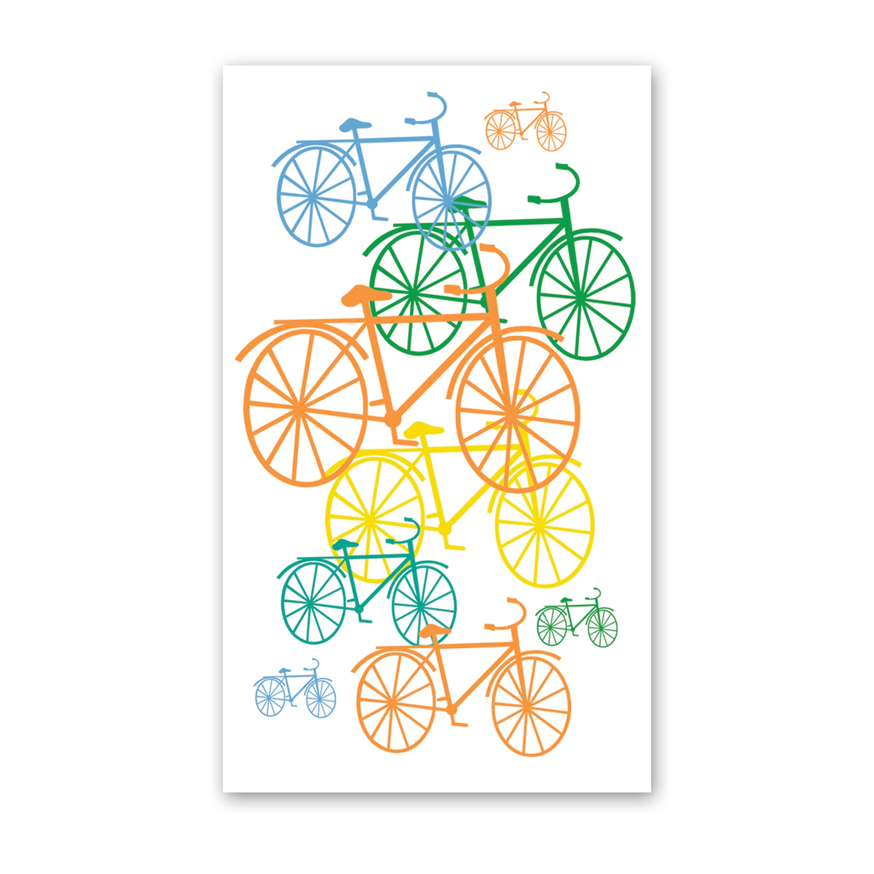 Rock Scissor Paper Mini Card - Bunch of Bikes