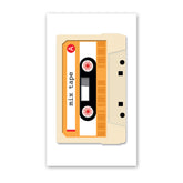Rock Scissor Paper Mini Card - Mix Tape