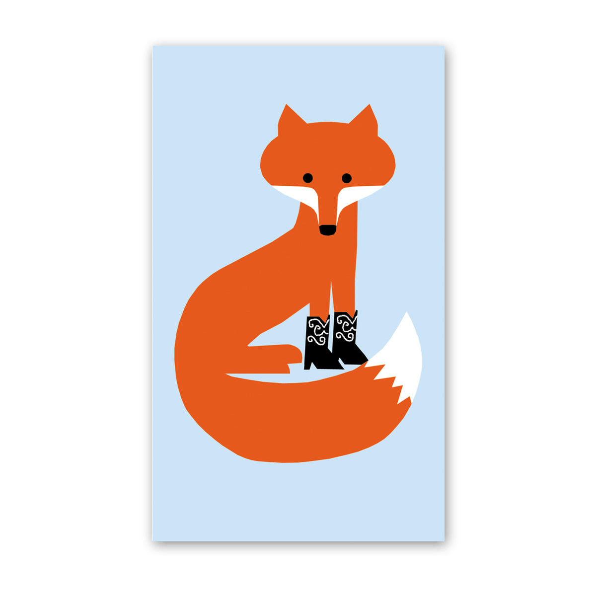 Rock Scissor Paper Mini Card - Foxy Foxy