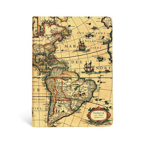 Paperblanks Early Cartography- Western Hemisphere Midi