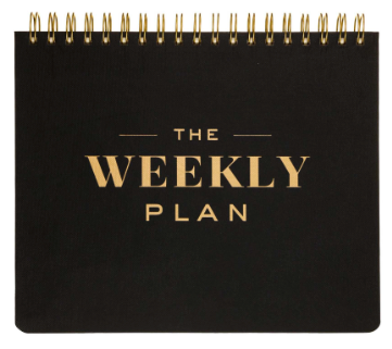 Eccolo Desk Planner Pan Weekly Plan 8x10