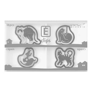 Midori Etching Clips - Cats