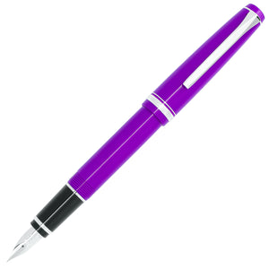 Pilot Falcon - Plum Purple with Rhodium Trim