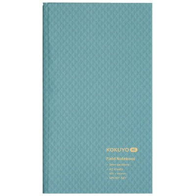 Kokuyo Me Field Notebook 3mm Grid - Blue