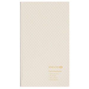 Kokuyo Me Field Notebook 3mm Grid - White