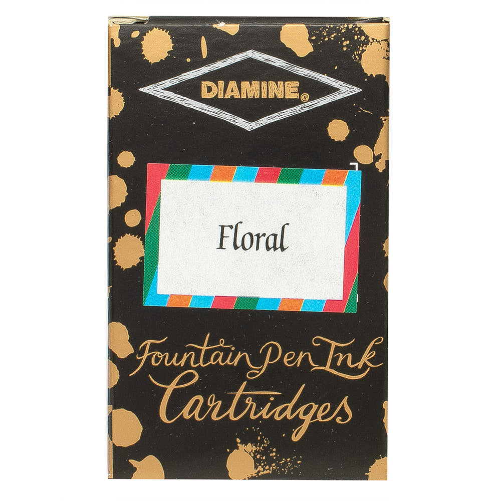 Diamine Floral 20-Pack Cartridge Set