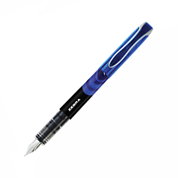 Zebra Fountain Pen 0.6mm- Blue