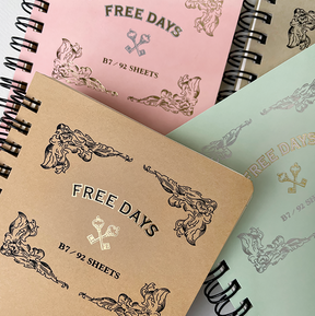 Life Stationery "Free Days" B7 Open Scheduler