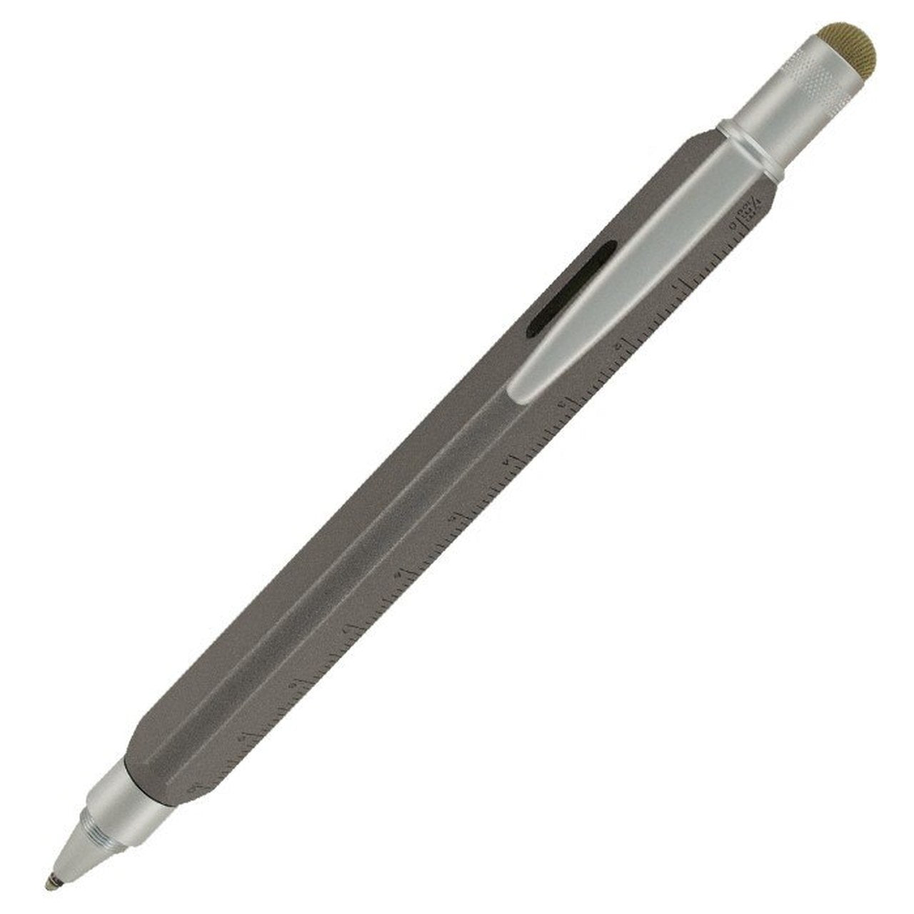 Monteverde Tool 60 Ballpoint Pen- Platinum Grey